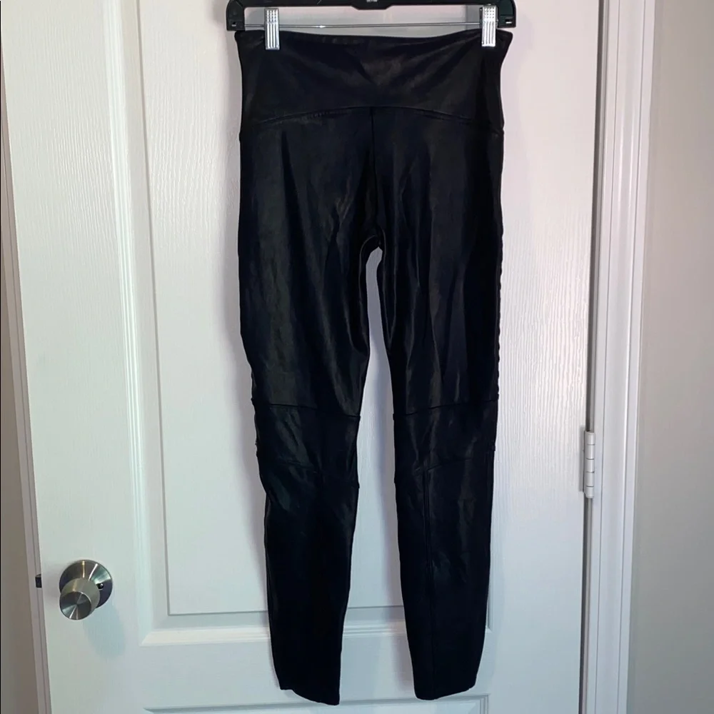 SPANX Moto Faux Leather‎ Leggings